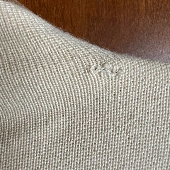 Ralph Lauren Cream and Brown Women's Blazer - Picture 4 of 4